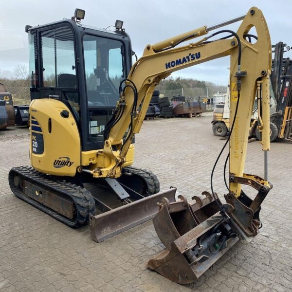 Komatsu PC20MR-2 (2005) – Minibagger 2 t – 2.280 Std. – kompakt und zuverlässig