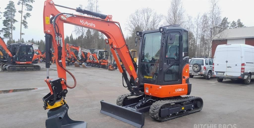 Kubota U36-4 (2022) – Minibagger 3,6 t – Neuwertiger Zustand, nur 13 Betriebsstunden