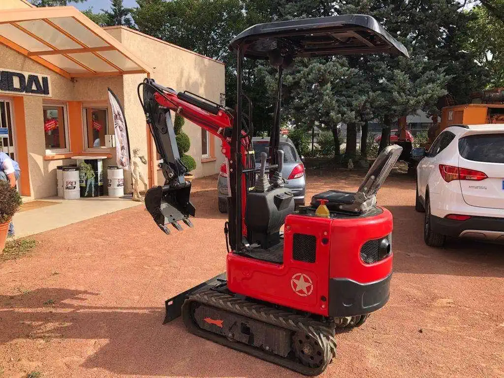 Lucla_TX10_4_1.webp LUCLA TX10 Minibagger - gebraucht – Bild 1