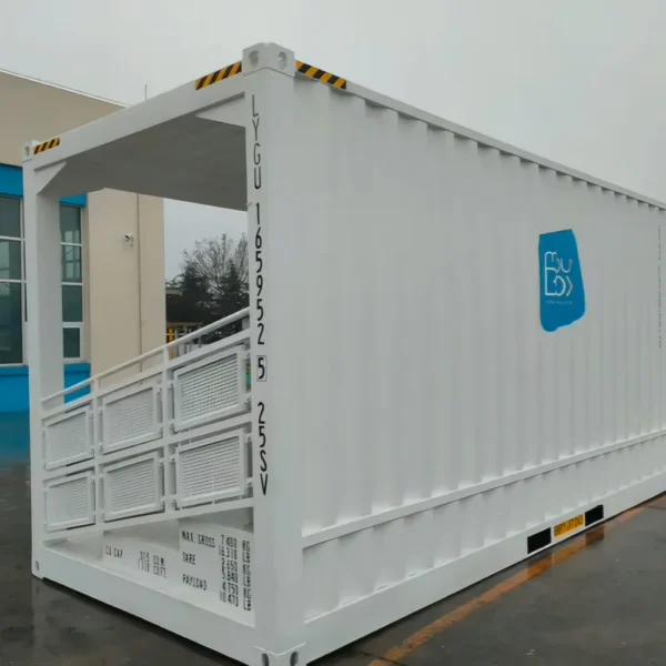 20 Fuß gestufter Container für einen Stand